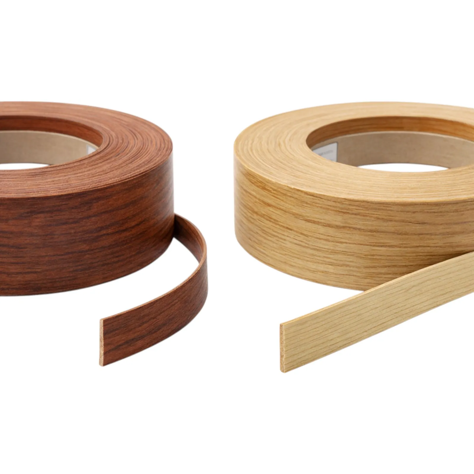 Furniture Edge Banding Single Coil In Brown Woodgrain Finish