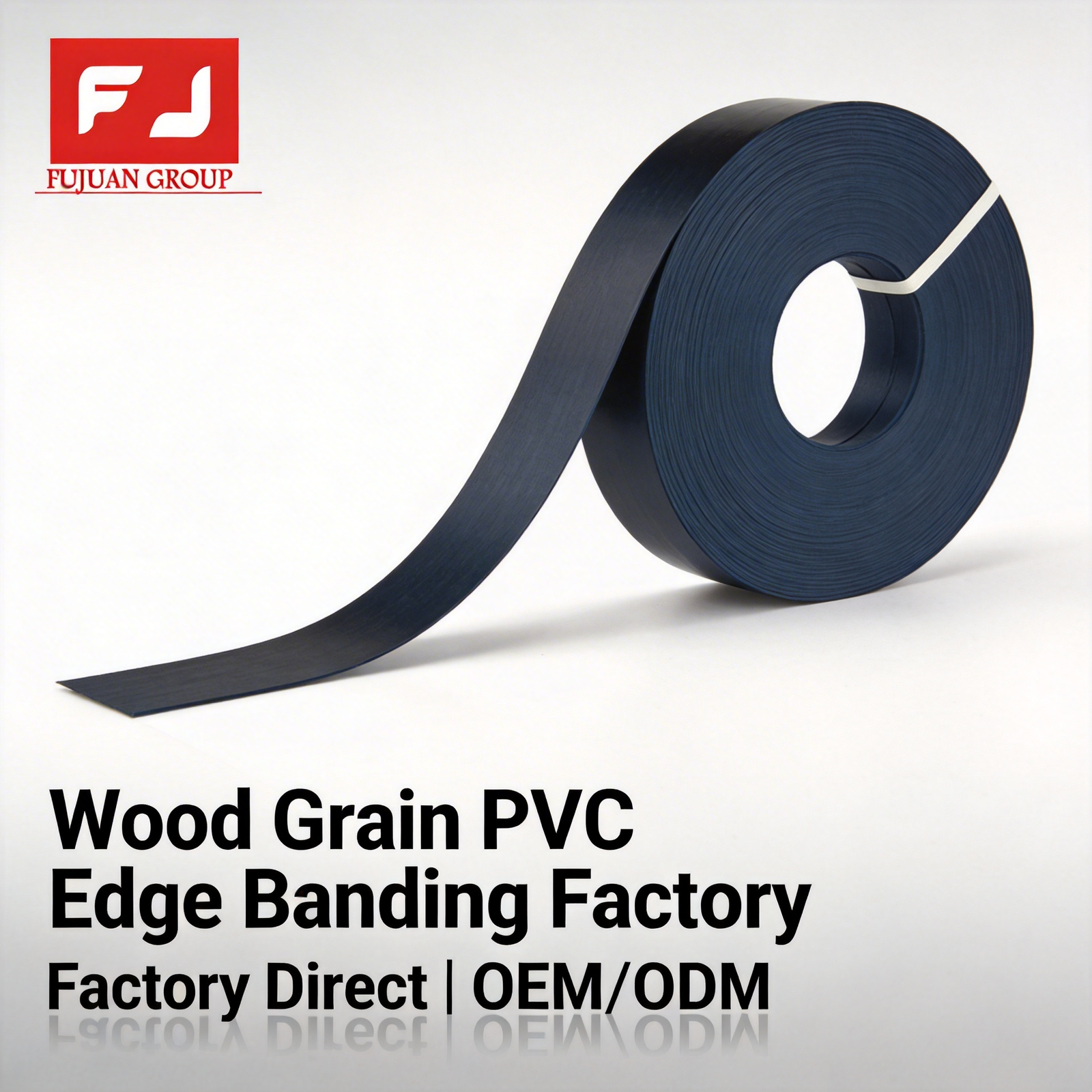 Melamine ABS edging OEM factory supply by FUJUAN GROUP for melamine cabinet panels and repeat orders