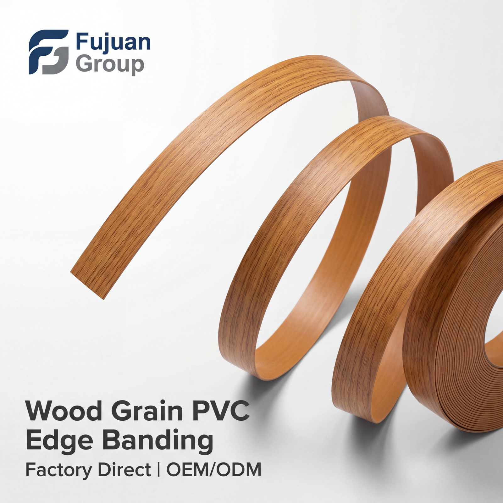 OEM PVC edge banding OEM ODM manufacturer supply for consistent color match and repeat orders