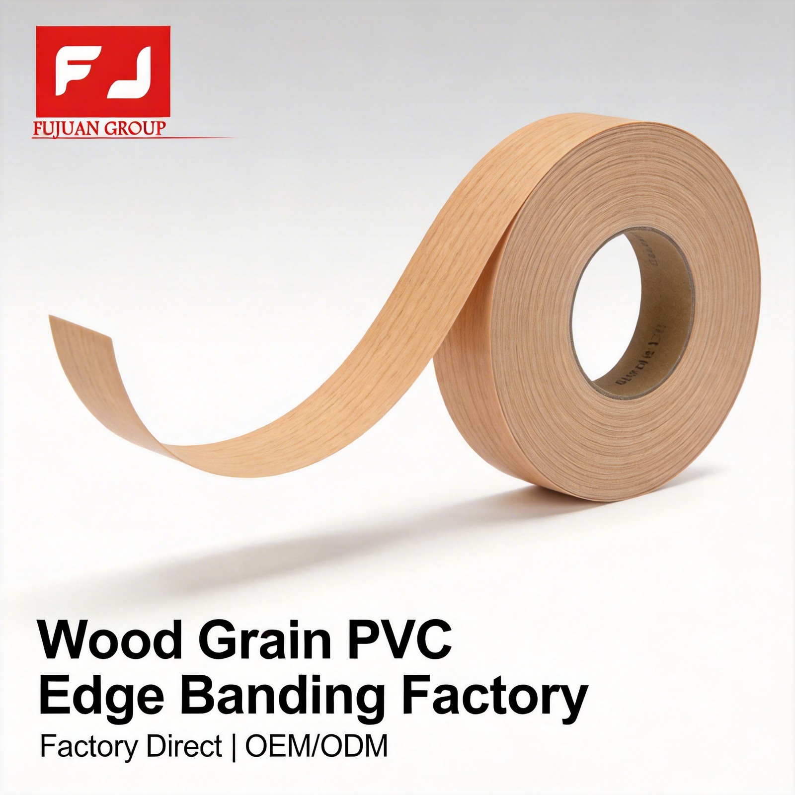 PVC edge banding for cabinet manufacturers OEM ODM production rolls for consistent color match and repeat orders