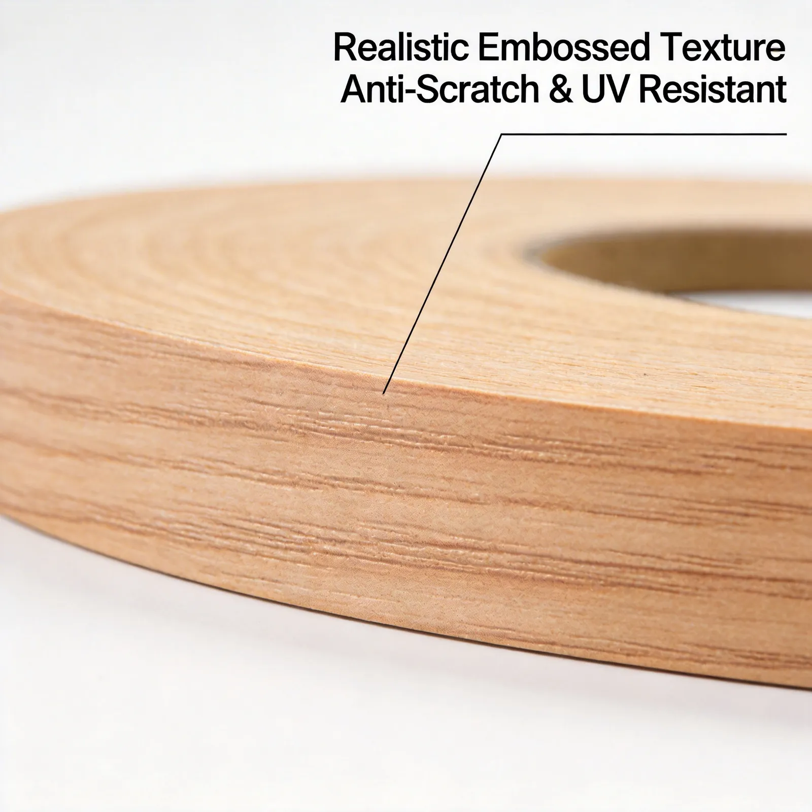 PVC edge banding for cabinet manufacturers OEM ODM production rolls for consistent color match and repeat orders