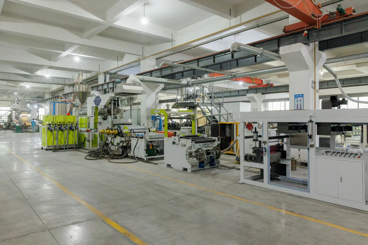 Edge banding slitting and rewinding process - stable width and thickness control