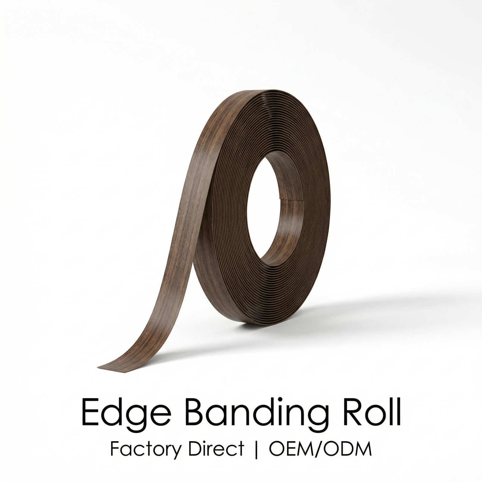 Abs Edge Banding Color Match Roll For Furniture Panels And Cabinet Edge Finishing