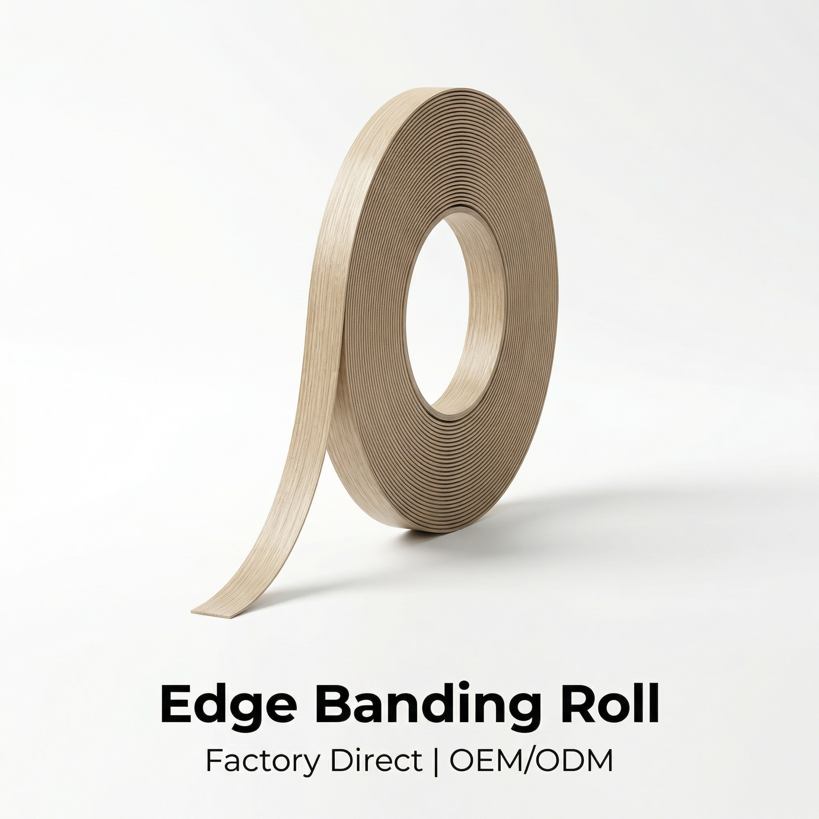 Custom Color Abs Edge Banding Roll For Decorative Furniture Panels And Cabinet Edge Finishing