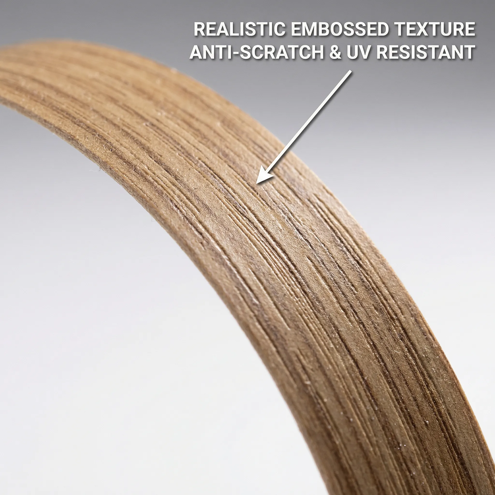 Custom Color Pp Edge Banding With Decorative Surface Texture For Furniture Boards