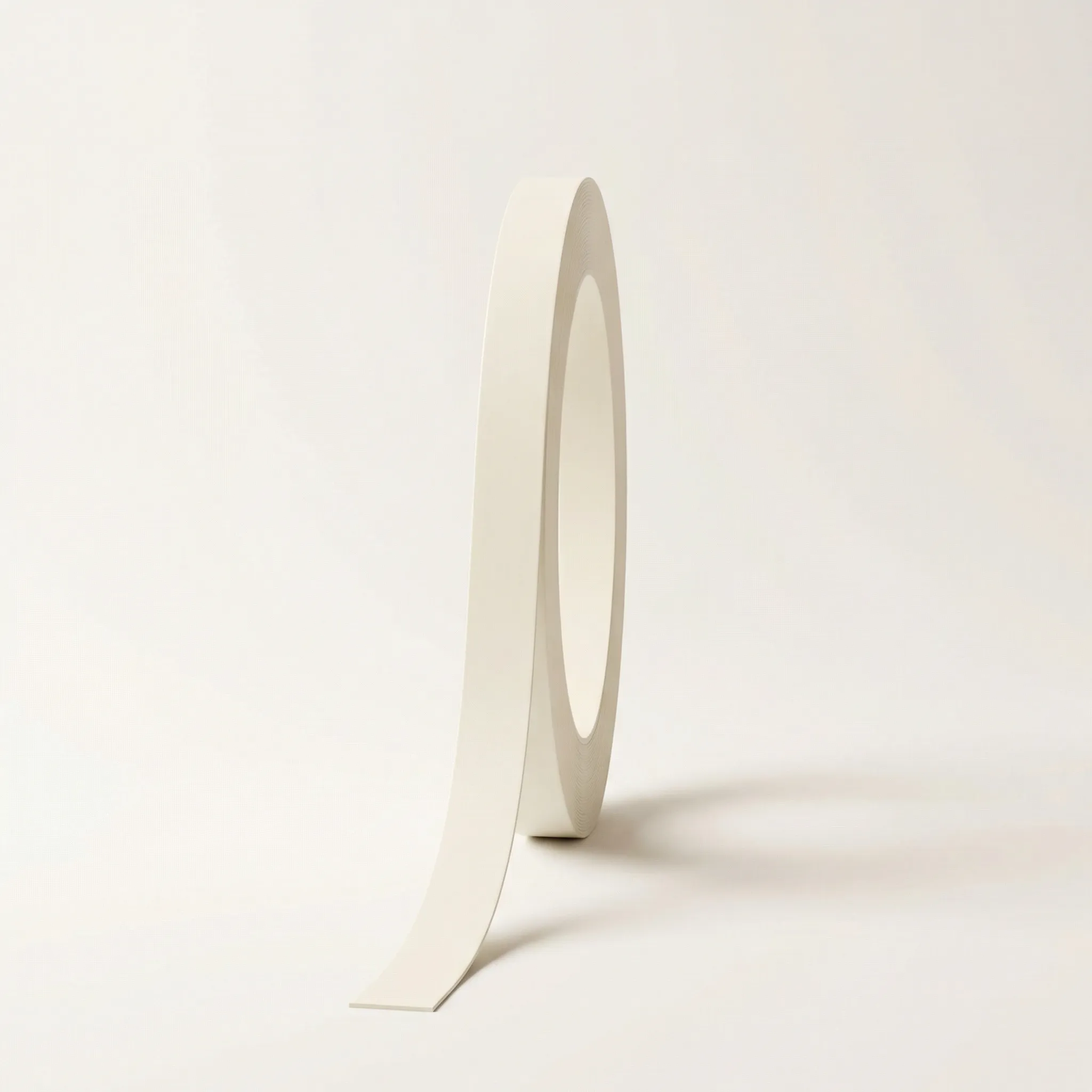Custom edge banding bulk order porcelain white roll display