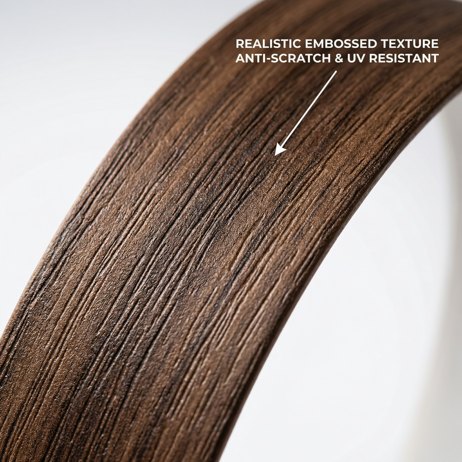 Custom Pvc Edge Banding With Realistic Embossed Texture Anti Scratch And UV Resistant