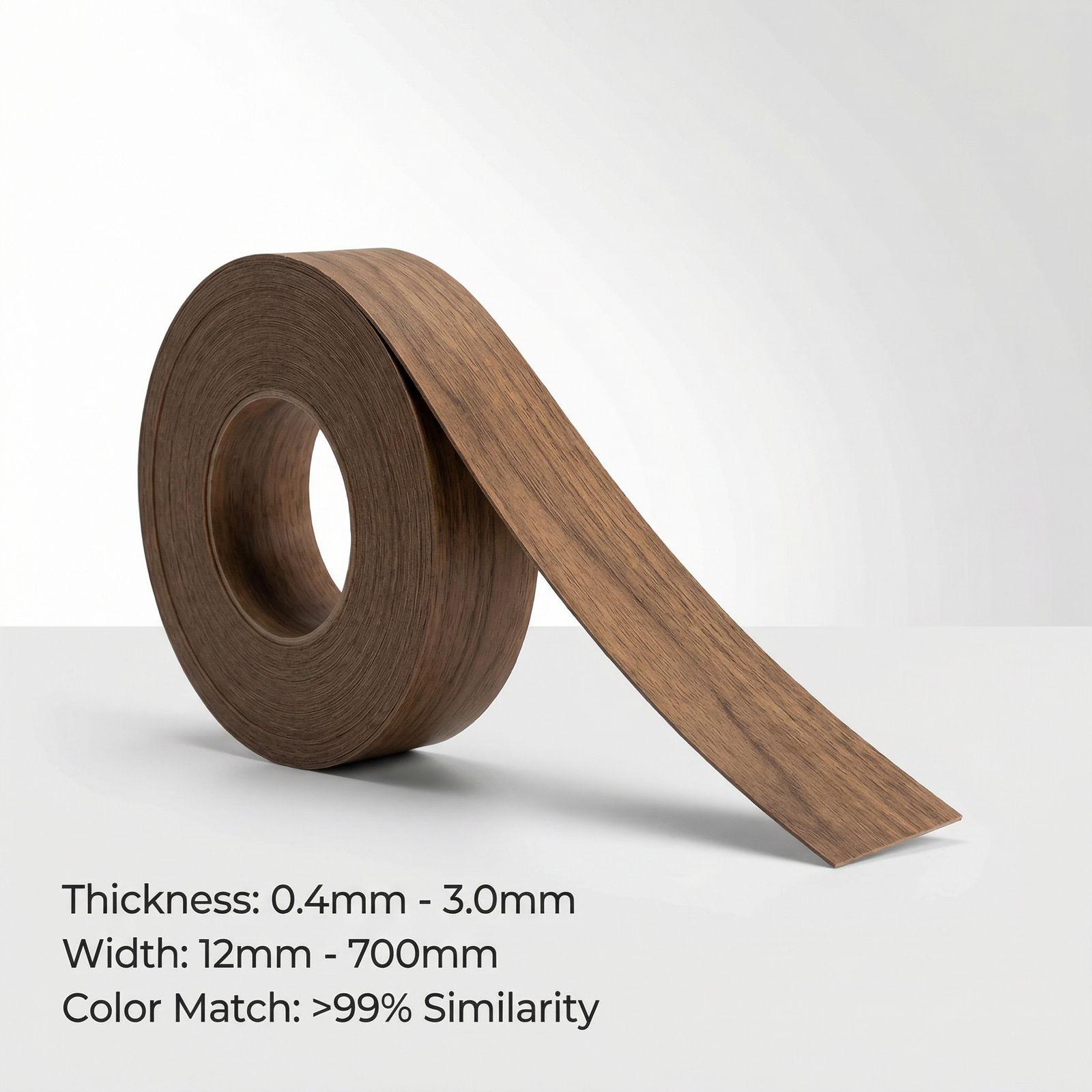 Custom Pvc Edge Banding With Thickness 0.4mm To 3.0mm And Width 12mm To 700mm