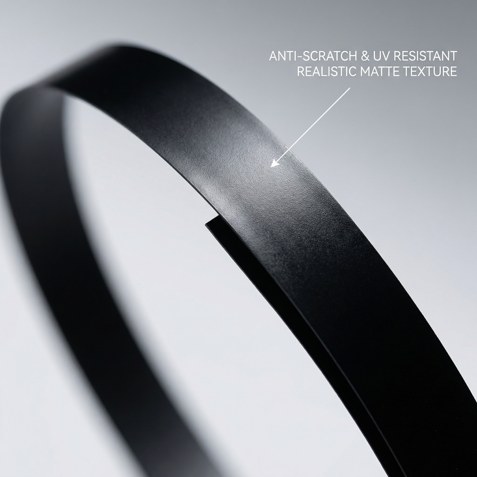 Made To Order Abs Edge Banding With Decorative Finish Detail For Furniture And Cabinet Boards