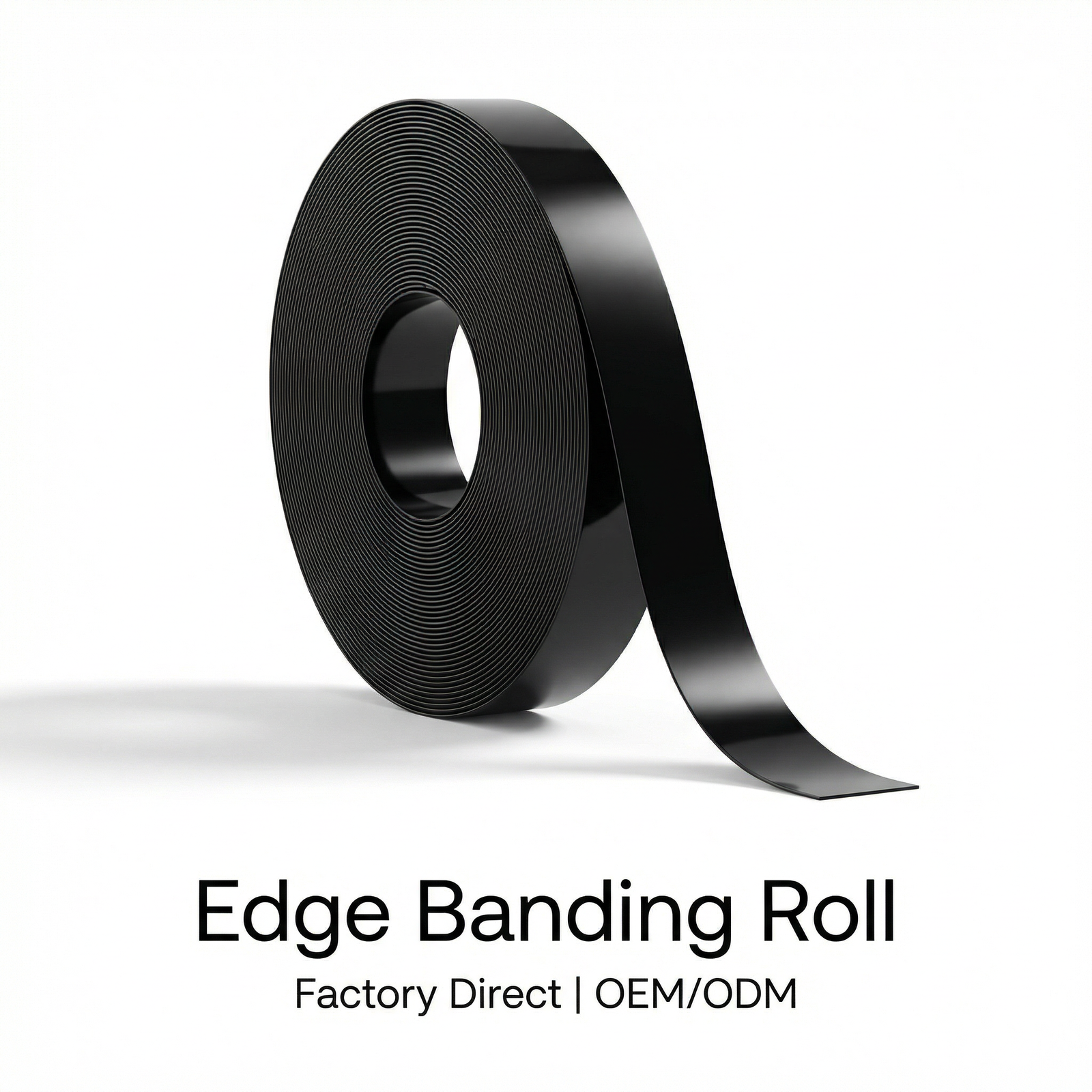 Made To Order Abs Edge Banding Roll For Furniture Panels And Cabinet Edge Finishing