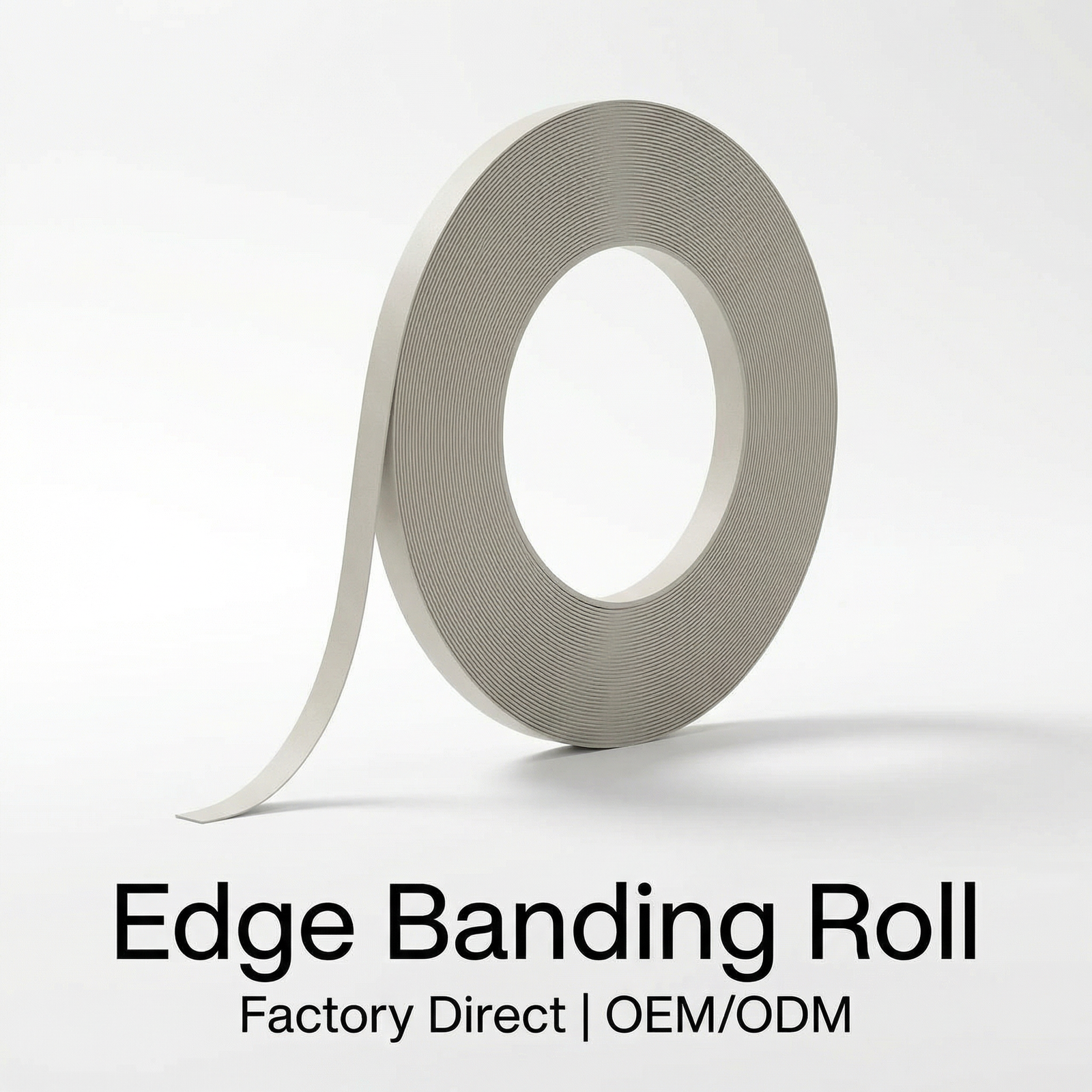 OEM PVC edge banding roll for furniture panel edging