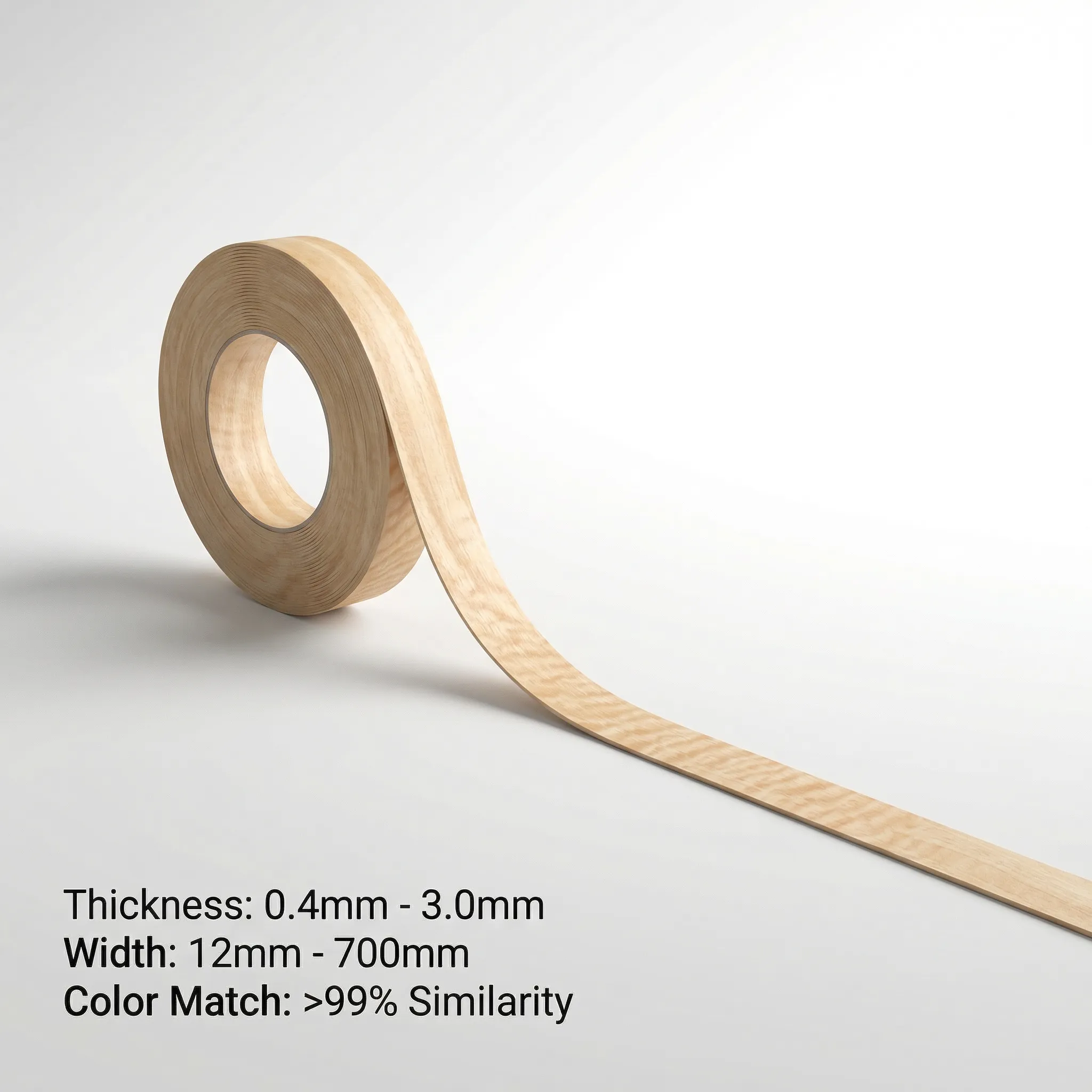 Pp Edge Banding Made To Order With Thickness 0.4mm To 3.0mm And Width 12mm To 700mm