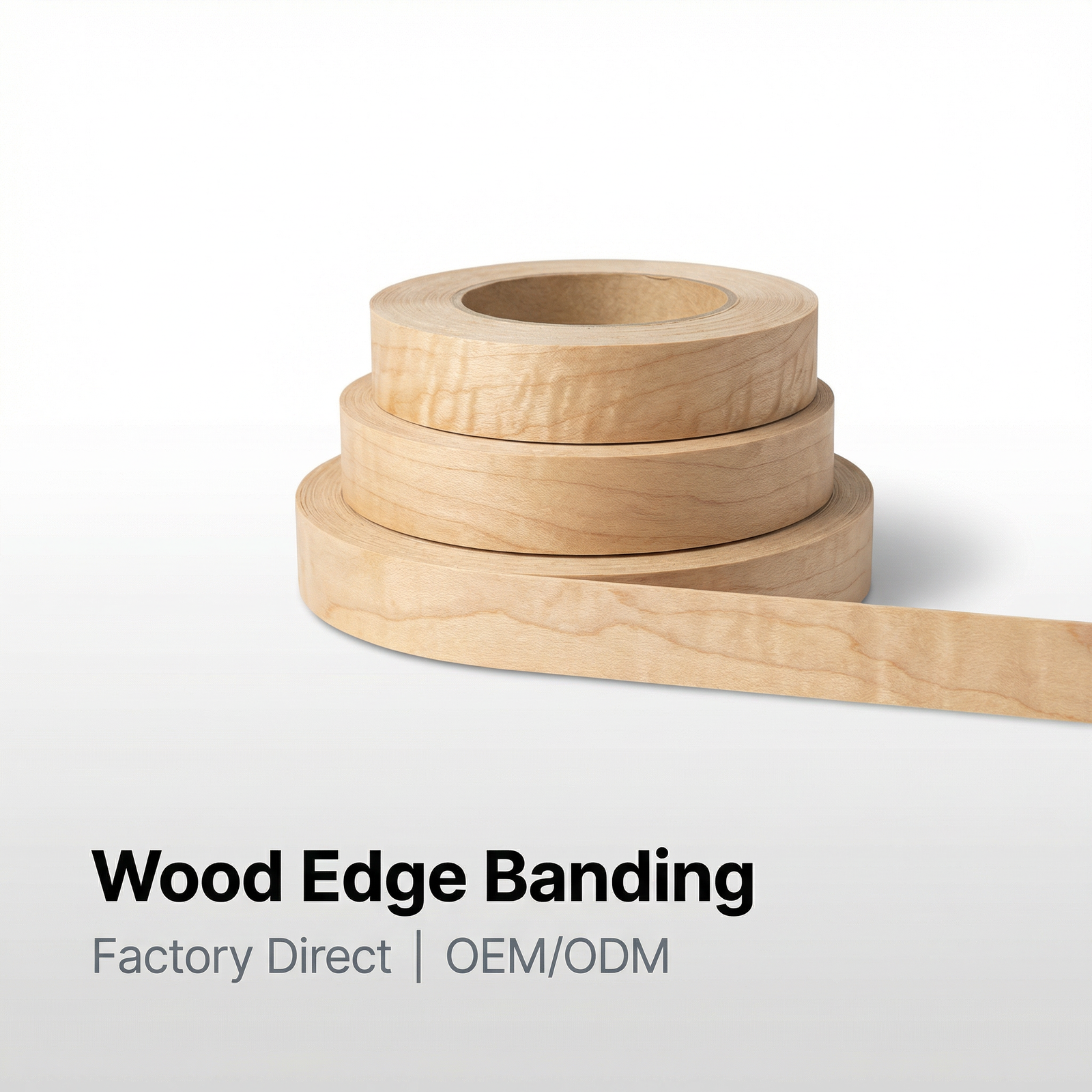 Pp Edge Banding Made To Order Wood Grain Roll For Furniture And Cabinet Edge Finishing