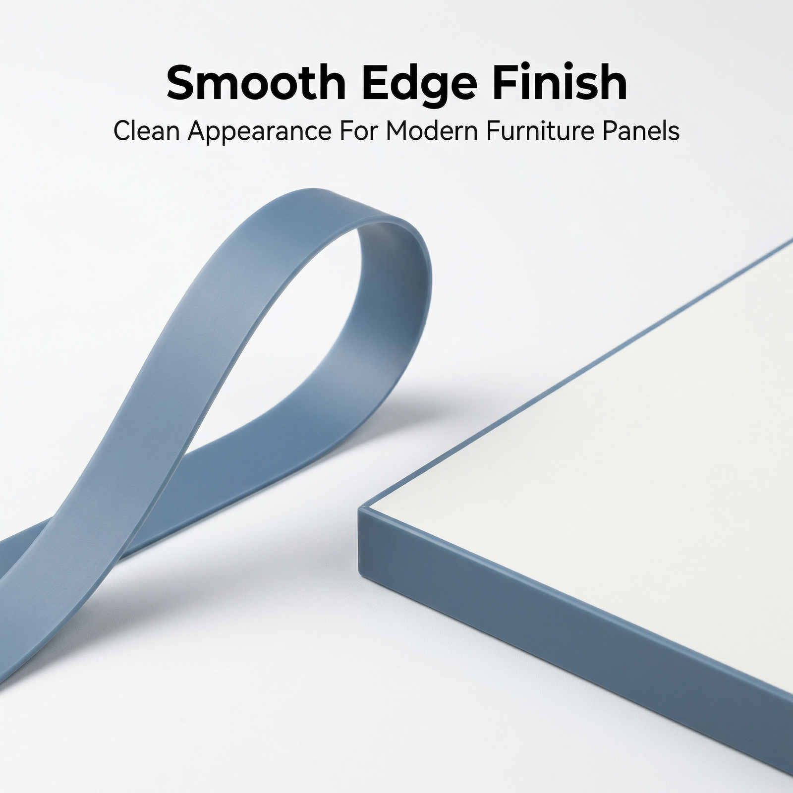 PVC profile roll for furniture panel edge finishing