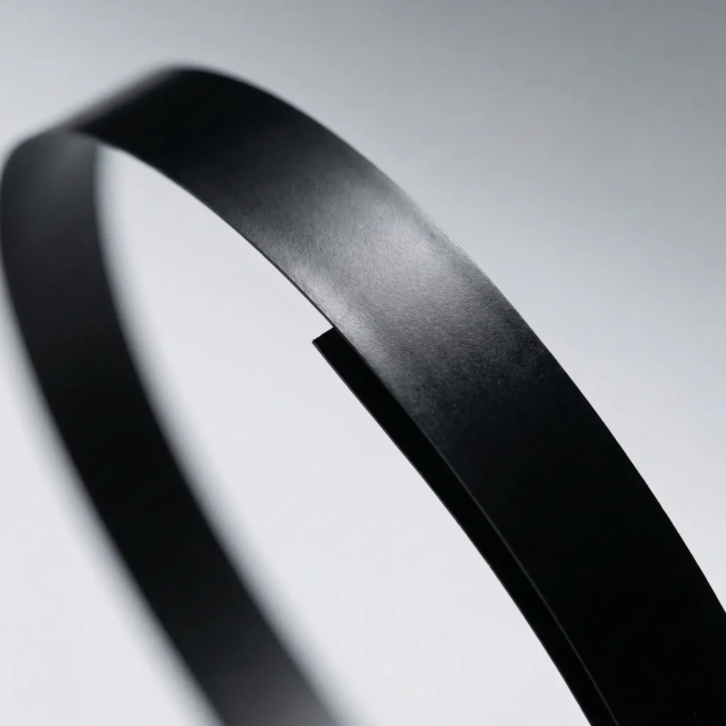 Abs Edge Banding Matte Black Impact Resistant Roll.webp