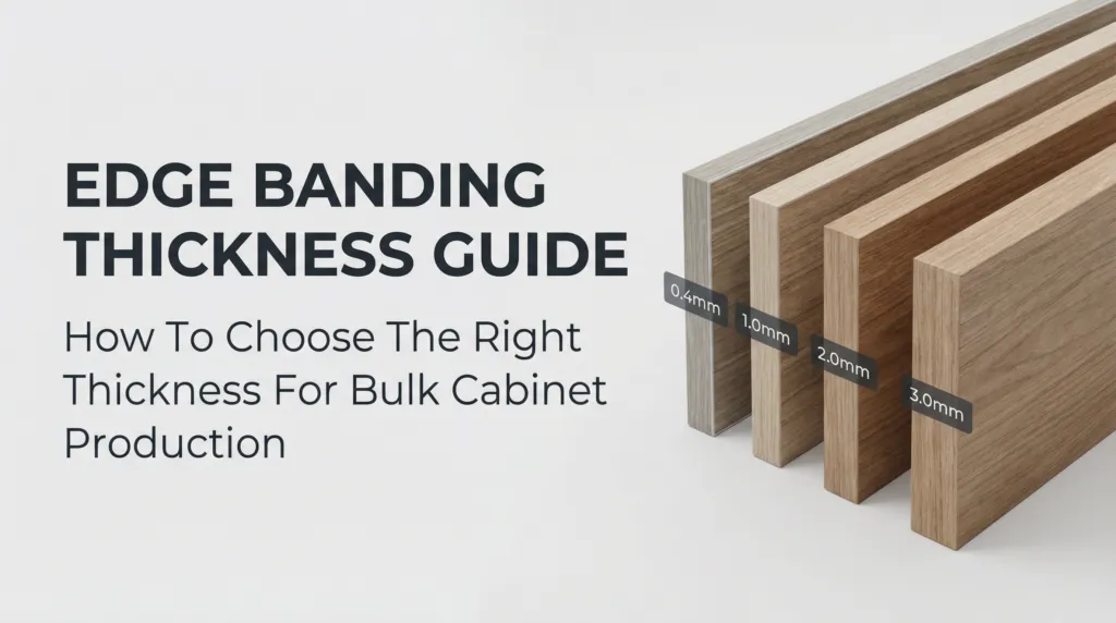 Edge Banding Thickness Guide For Bulk Cabinet Production