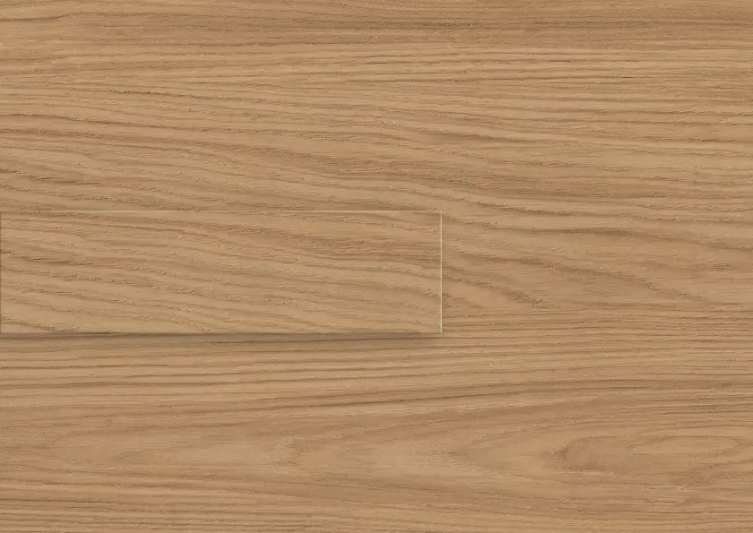 EGGER H1385 oak woodgrain board with matched edge banding strip for cabinet manufacturing and furniture projects