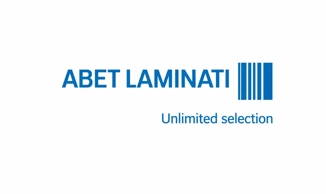 ABET LAMINATI reference brand logo for laminate and edge banding matching support