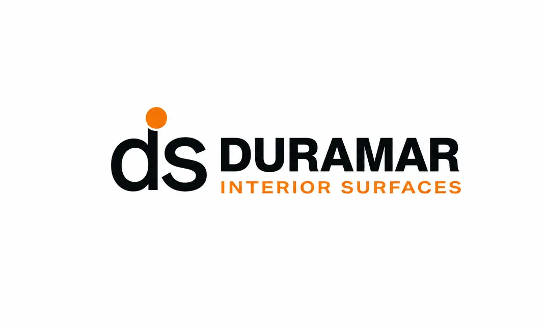 Duramar Interior Surfaces reference brand logo for decorative surface and edge banding matching support