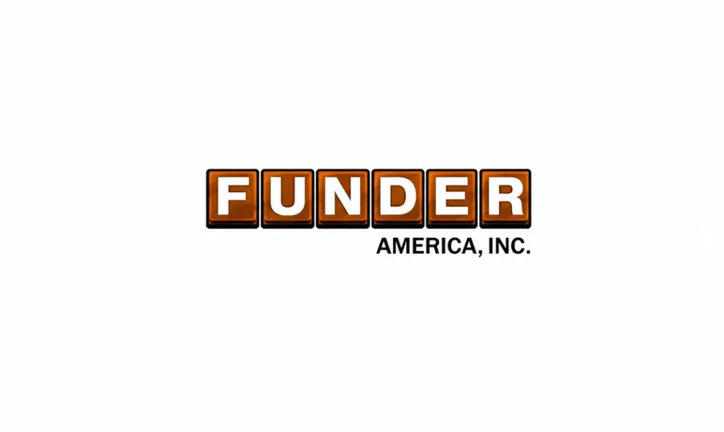FUNDER America reference brand logo for decorative board and edge banding matching support