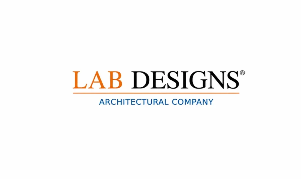 LAB DESIGNS reference brand logo for architectural surface and edge banding matching support