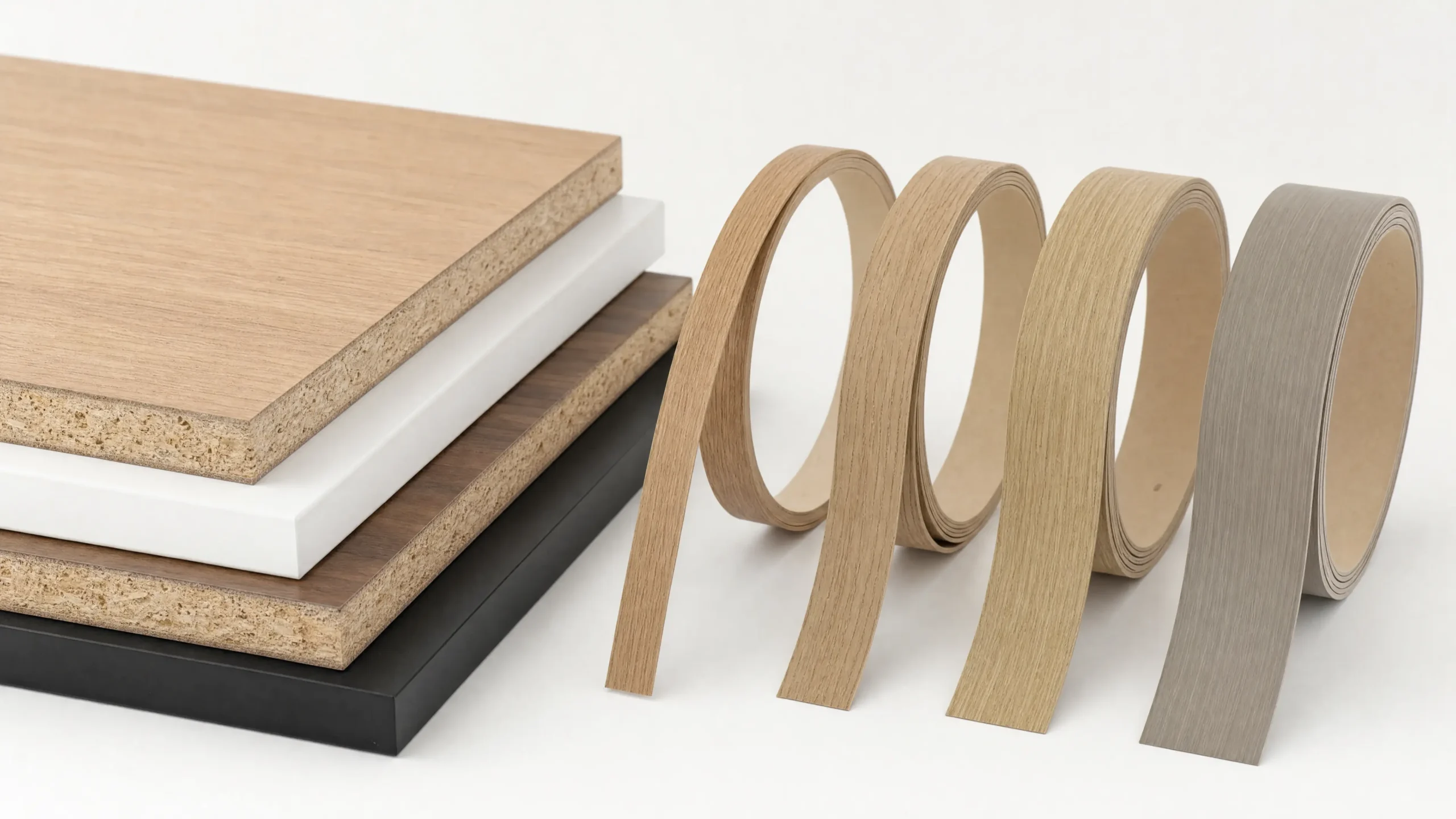 PVC edge banding thickness guide for cabinet production