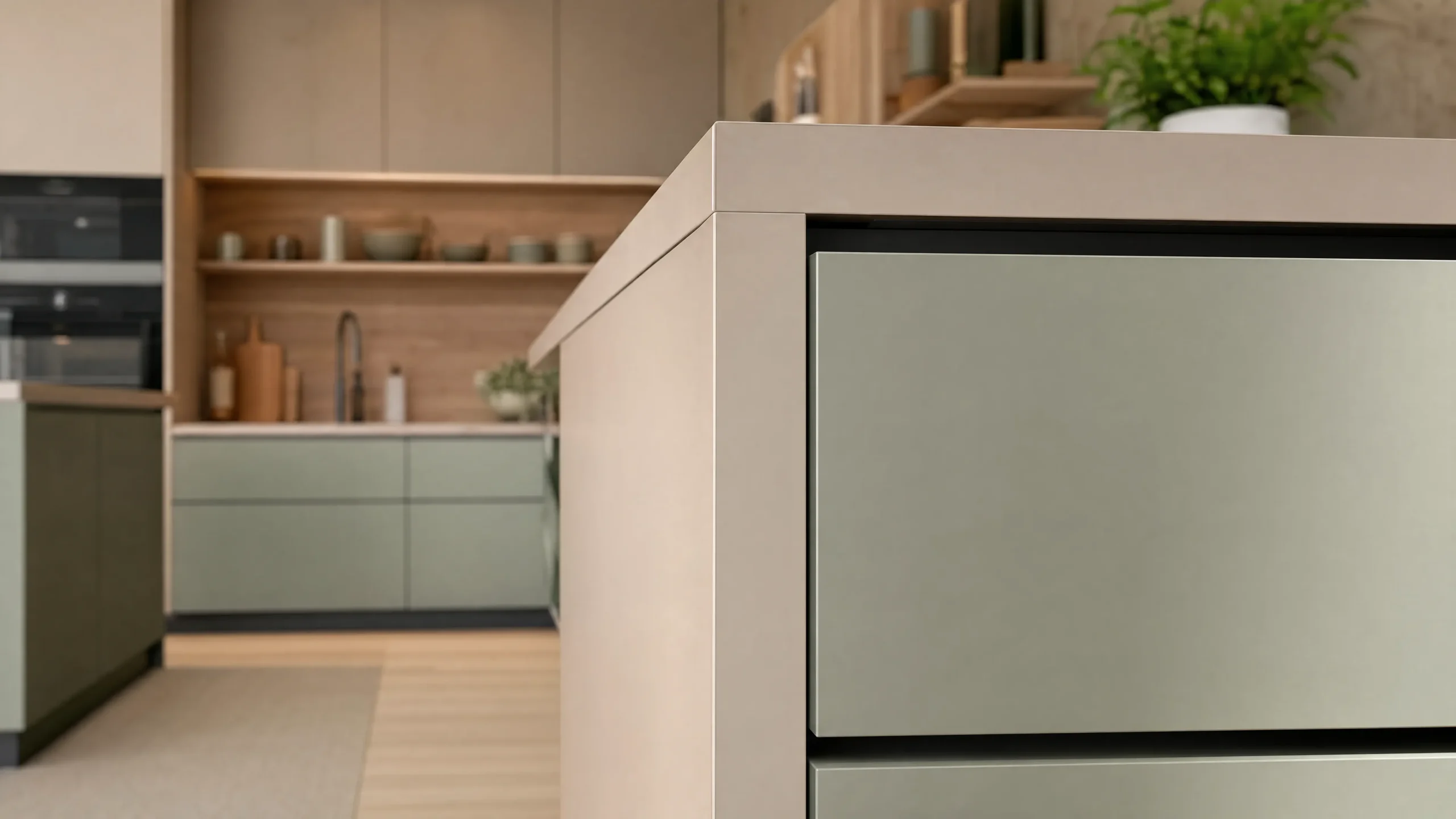 Super matt PVC edge banding for premium kitchen cabinet doors