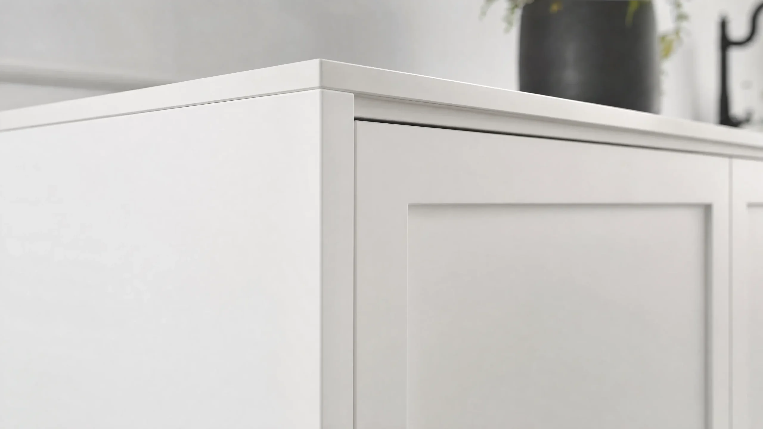 White Kitchen Cabinet Edge Banding Detail.webp Scaled