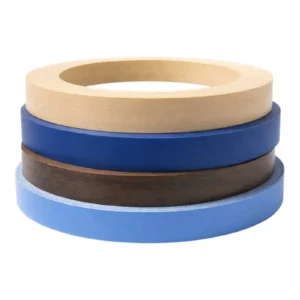 Woodgrain PVC edge banding color samples for furniture panel color matching